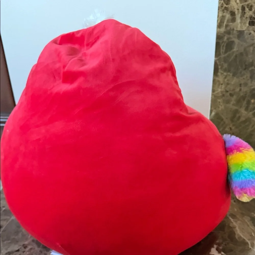 Squishmallows Red and Yellow Plush Bird Toy